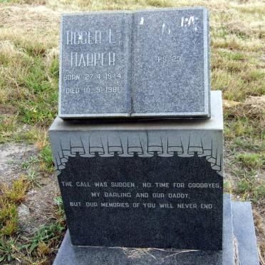 HARPER Roger L. 1944-1981