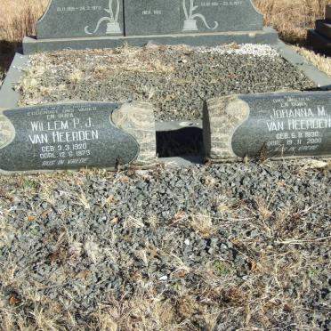 HEERDEN Willem P.J., van 1920-1973 &amp; Johanna M. 1930-2000