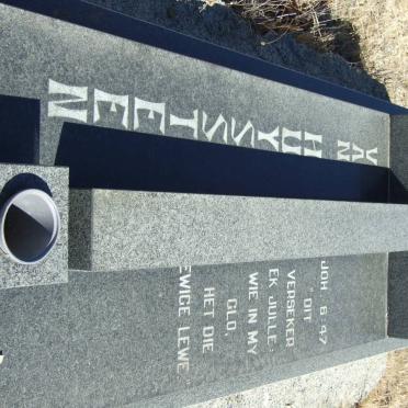 HUYSSTEEN Gerrie, van 1924-1991 