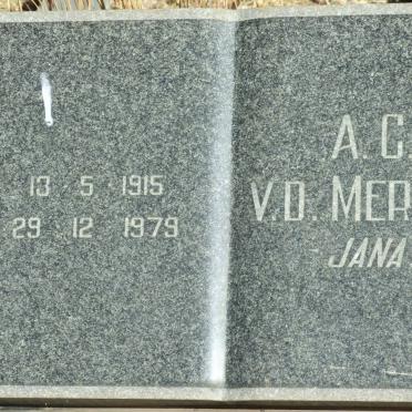 MERWE A.C., v.d. 1915-1979