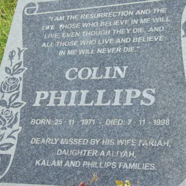 PHILLIPS Colin 1971-1998