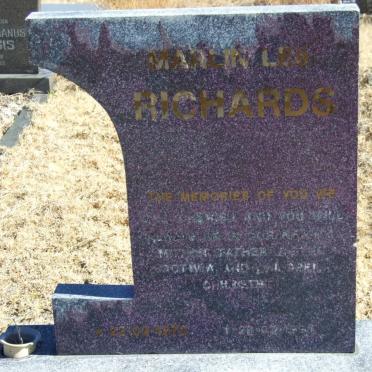 RICHARDS Marlin Leë 1972-1995