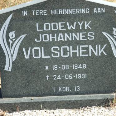 VOLSCHENK Lodewyk Johannes 1948-1991