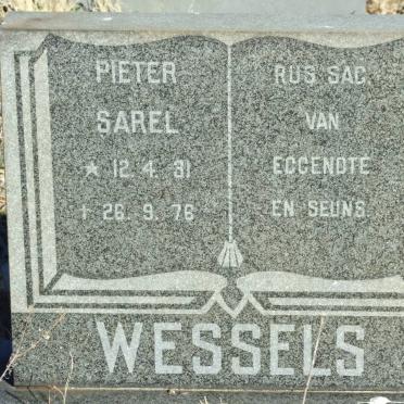 WESSELS Pieter Sarel 1931-1976