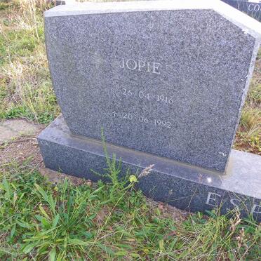 ESPAG Jopie 1916-1992 &amp; Janie 1920-2008