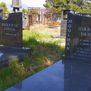 MOOLMAN Johannes Daniel 1946-2008 &amp; Harrieta Louisa 1950-