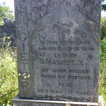 POTGIETER Jacobus Marais 1944-1964