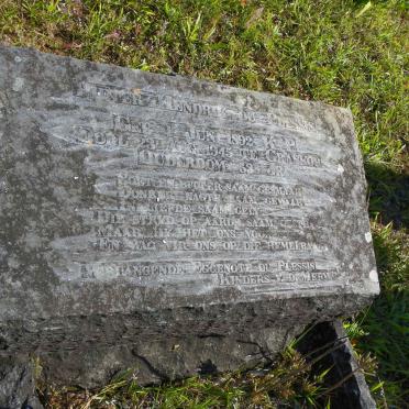 PLESSIS Pieter Hendrik, du 1892-1945