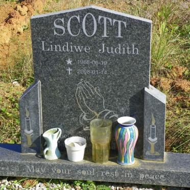 SCOTT Lindiwe Judith 1968-2008