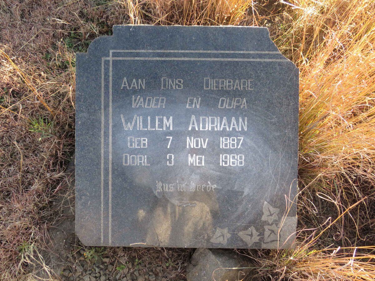 ? Willem Adriaan 1887-1968