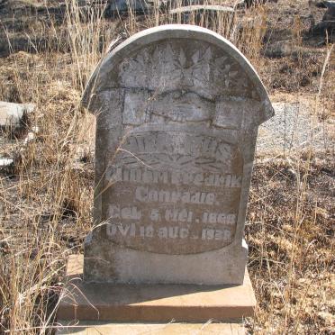 CONRADIE Willem Fredrik 1868-1938