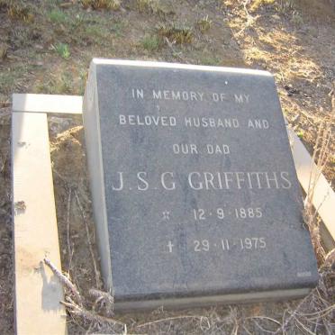 GRIFFITHS J.S.G. 1885-1975
