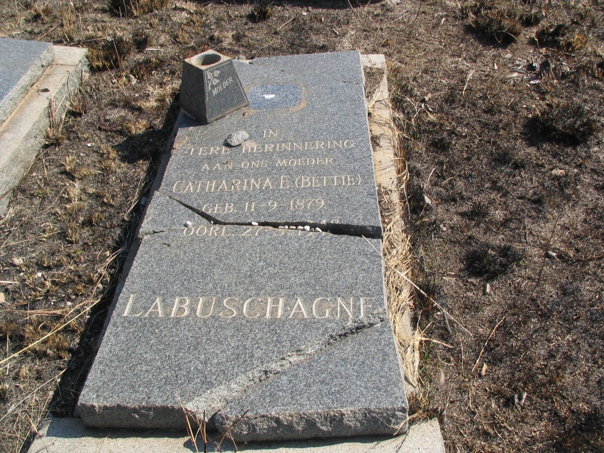 LABUSCHAGNE Catharina E. 1879-194?