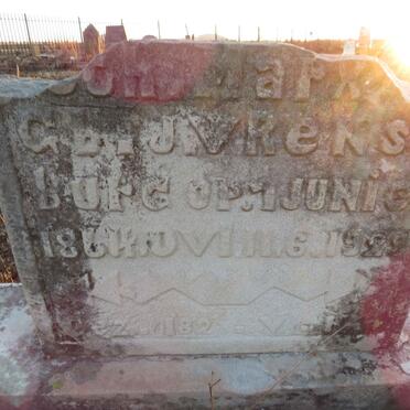 MARX Sarha Elizabeth nee J.V. RENSBURG 1864-1929 _2