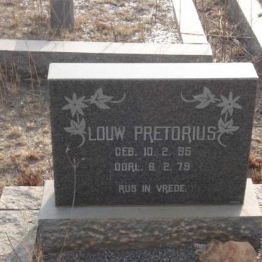 PRETORIUS Louw 1895-1979