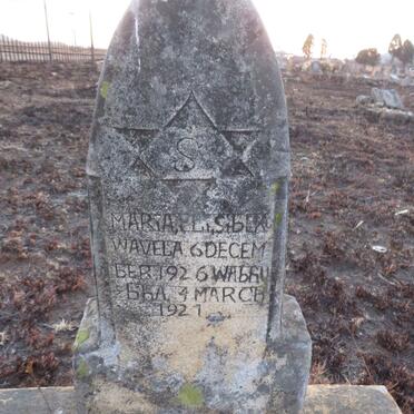 SIBEKO Maria E.L 1926-1927