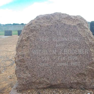 BODEMER Wilhelm J. 1909-1957