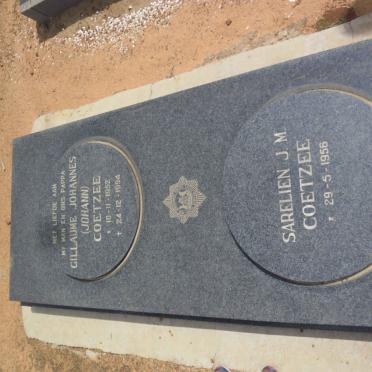 COETZEE Gillaume Johannes 1952-1994 &amp; Sarelien J.M. 1956-