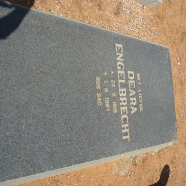ENGELBRECHT Deara 1916-1987