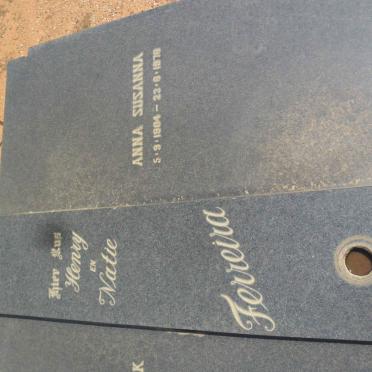 FERREIRA Anna Susanna 1904-1970