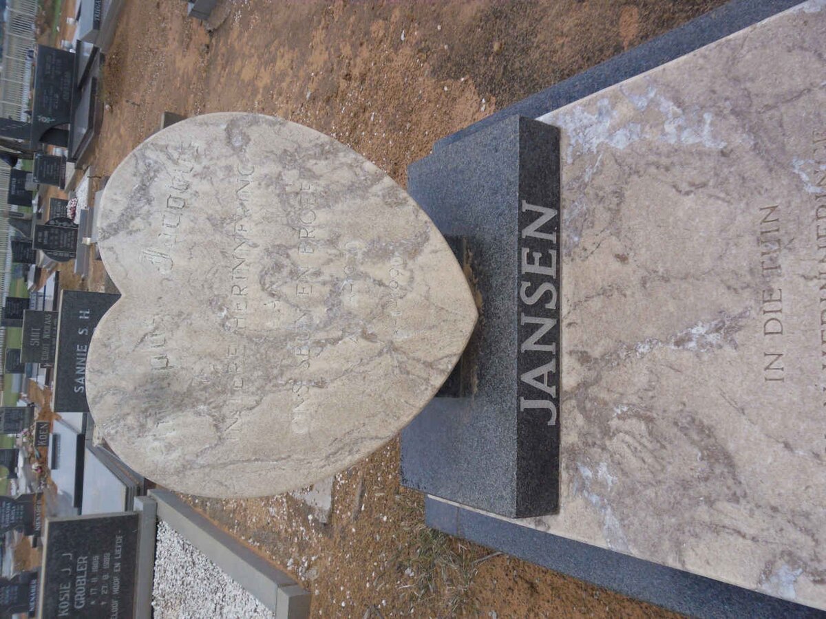 JANSEN Phillipus Jacobus 1970-199?