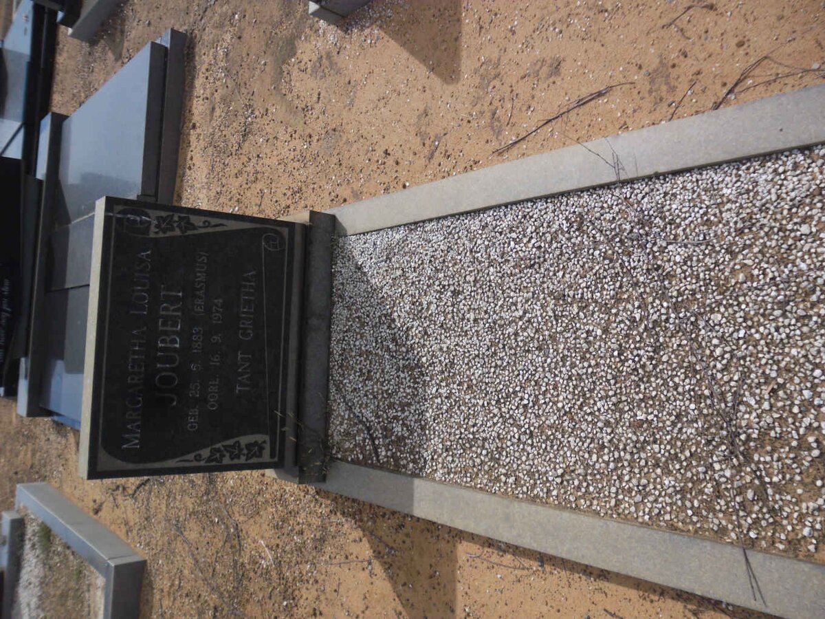 JOUBERT Margaretha Louisa nee ERASMUS 1883-1974