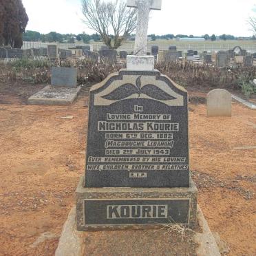 KOURIE Nicholas 1882-1943
