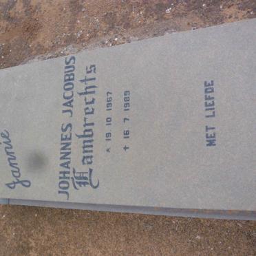 LAMBRECHTS Johannes Jacobus 1967-1989