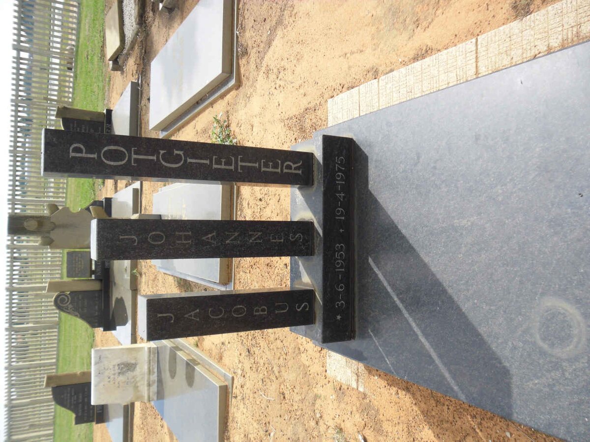 POTGIETER Jacobus Johannes 1953-1975