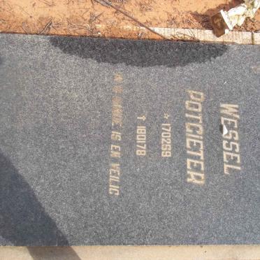 POTGIETER Wessel 1969-1978