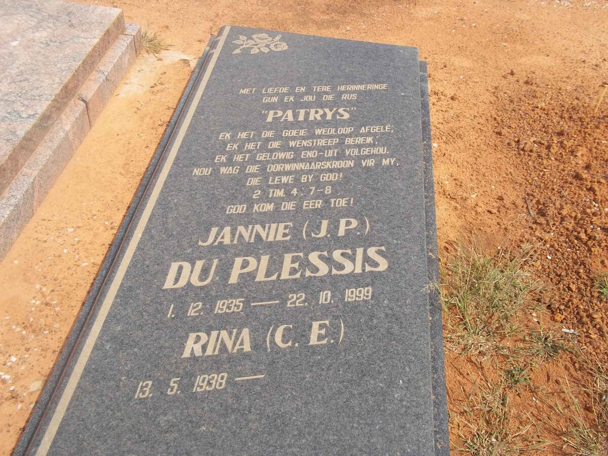 PLESSIS J.P., du 1935-1999 &amp; C.E. 1938-