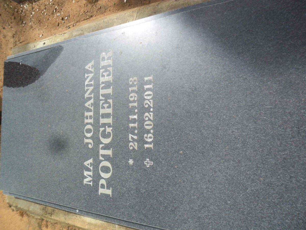 POTGIETER Johanna 1913-2011