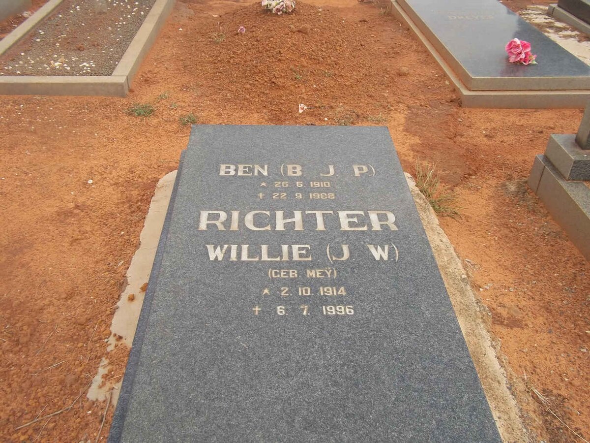 RICHTER B.J.P. 1910-1988 &amp; J.W. MEŸ 1914-1996