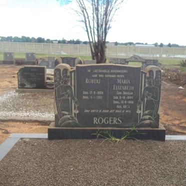 ROGERS Robert 1903-1982 &amp; Maria Elizabeth DOUGLAS 1904-19?6