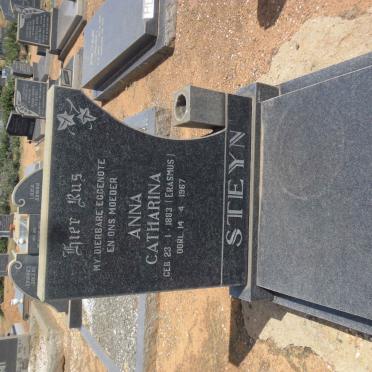 STEYN Anna Catharina nee ERASMUS 1883-1967