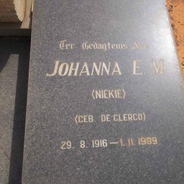 STOLTZ Coenraad W. 1913-1977 &amp; Johanna E.M. DE CLERCQ 1916-1989