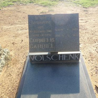 VOLSCHENK Cornelis Gabriël 1900-1973