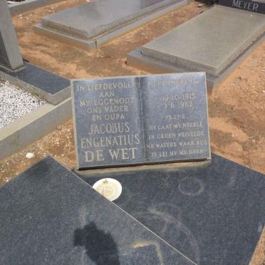 WET Jacobus Engenatius, de 1915-1982