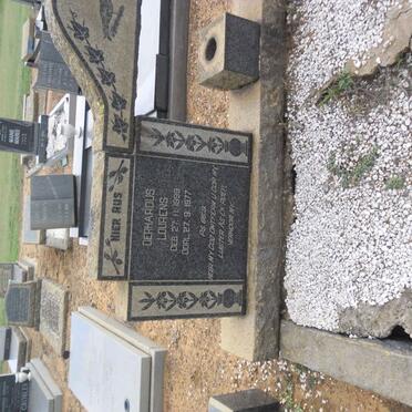 ? Gerhardus Lourens 1899-1977