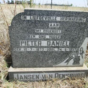 RENSBURG Pieter Daniel, Jansen van 1873-1937