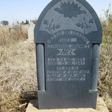 NEL Gerhardus Johannes 1869-1942