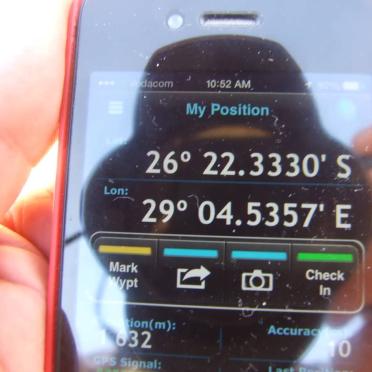 1. GPS koordinate / GPS co-ordinates