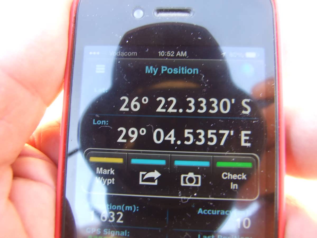 1. GPS koordinate / GPS co-ordinates