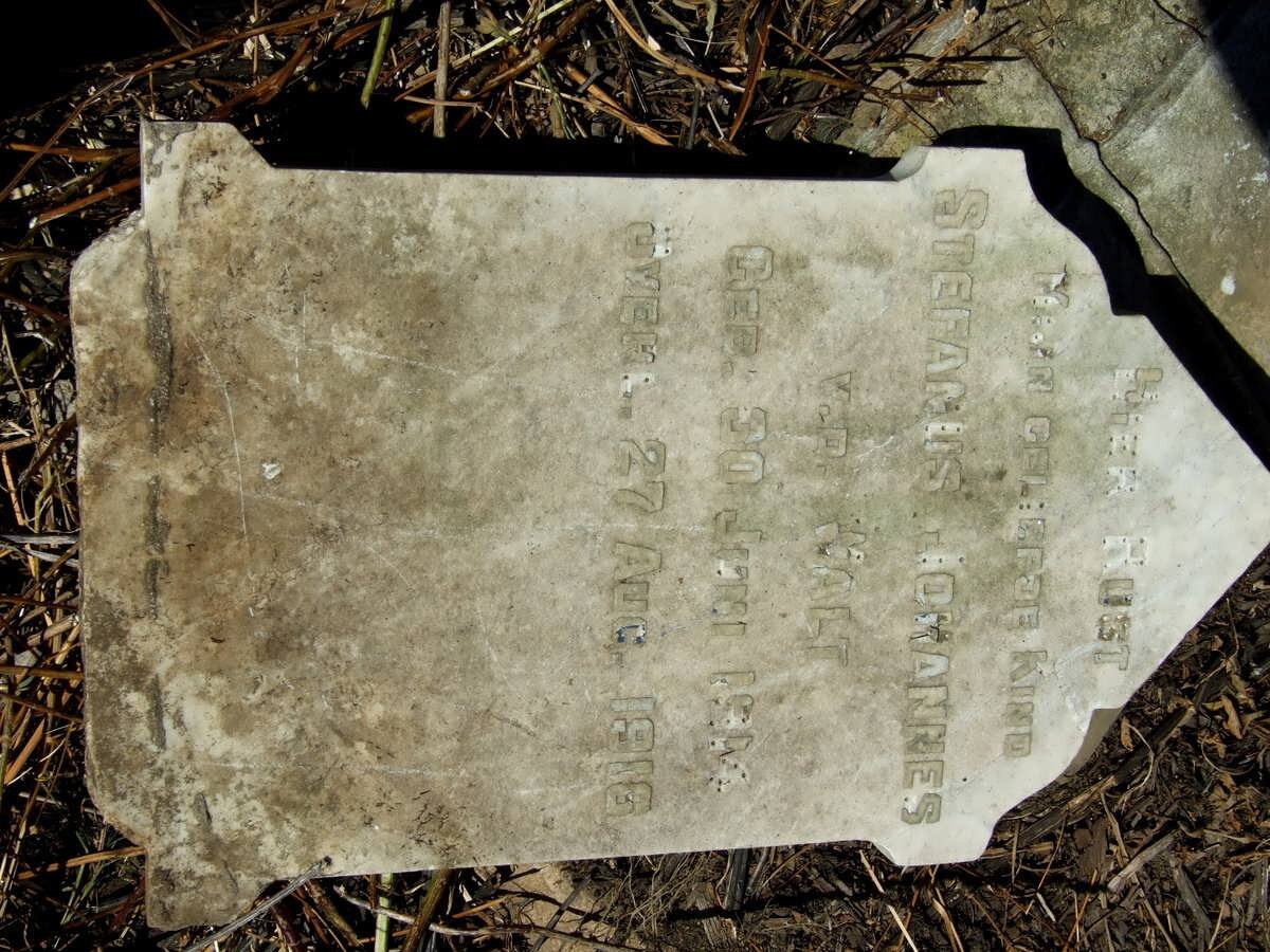 WALT Stefanus Johannes, v.d. 1914-1916