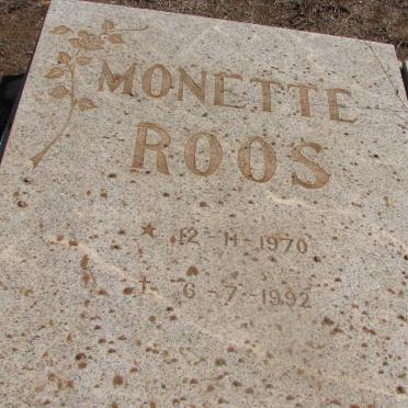 ROOS Monette 1970-1992