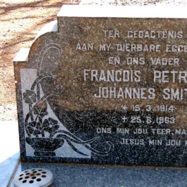SMIT Francois Petrus Johannes 1914-1963