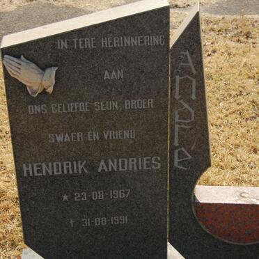 NAUDé Hendrik Andries 1967-1991