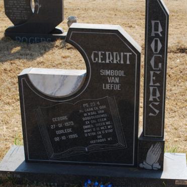 ROGERS Gerrit 1973-1995