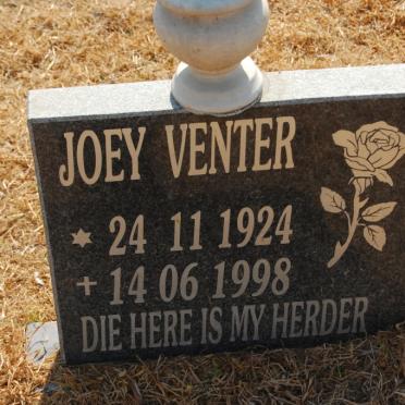 VENTER Joey 1924-1998