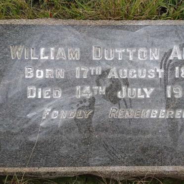 AKERS William Dutton 1868-1930